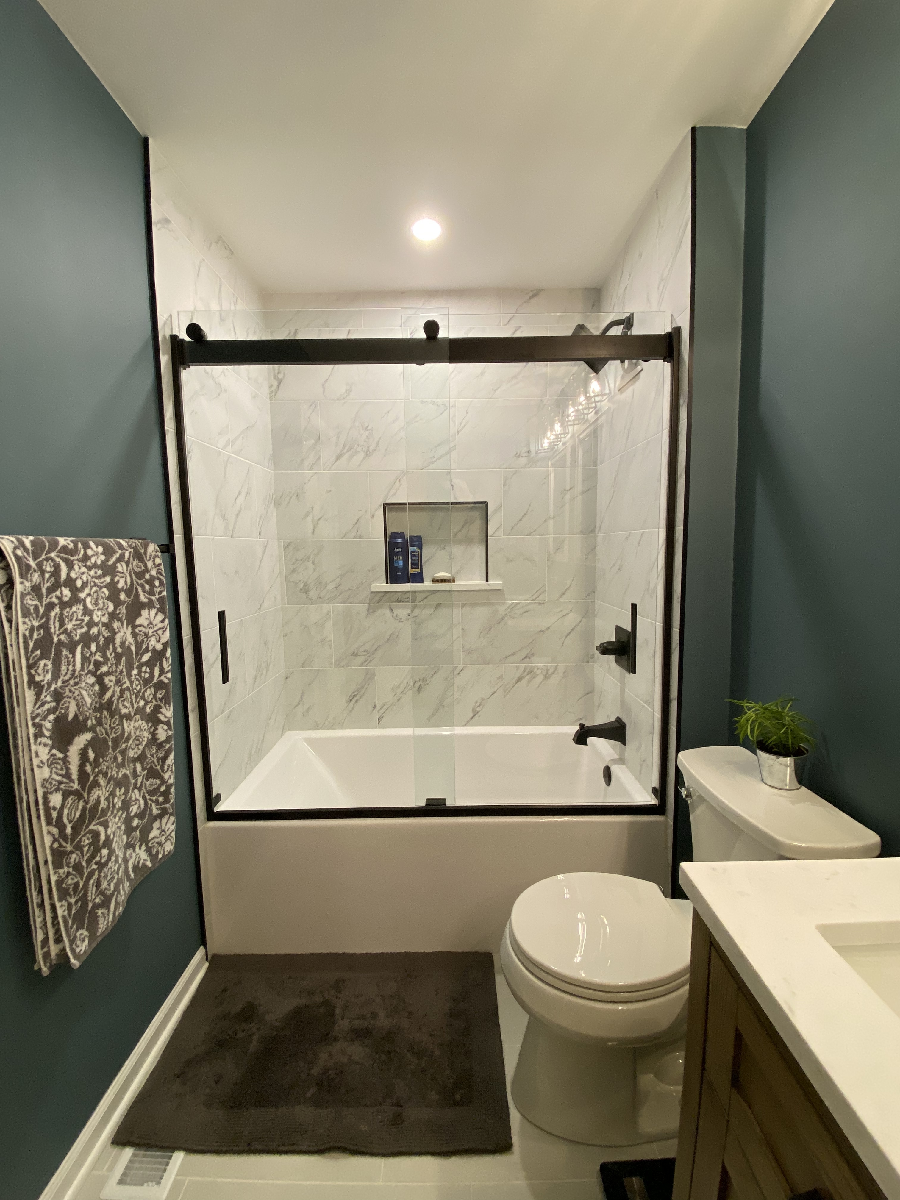 Bathroom after renovation